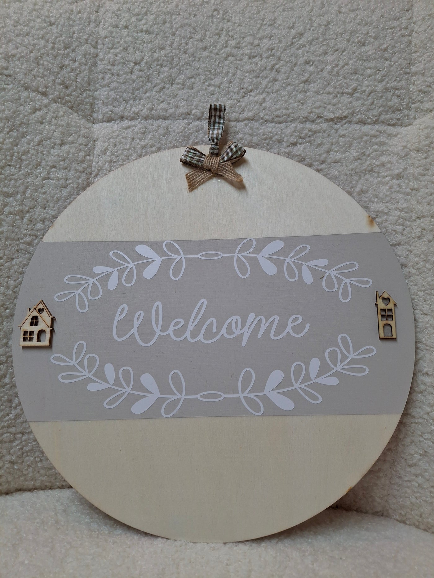 Welcome sign for home or van